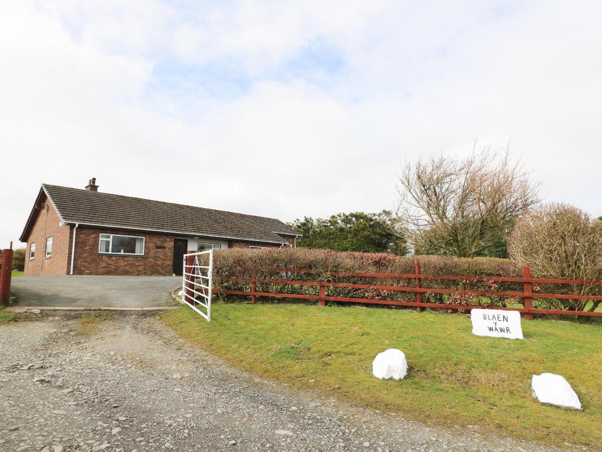Blaenywawr Annexe Villa Cross Inn Buitenkant foto